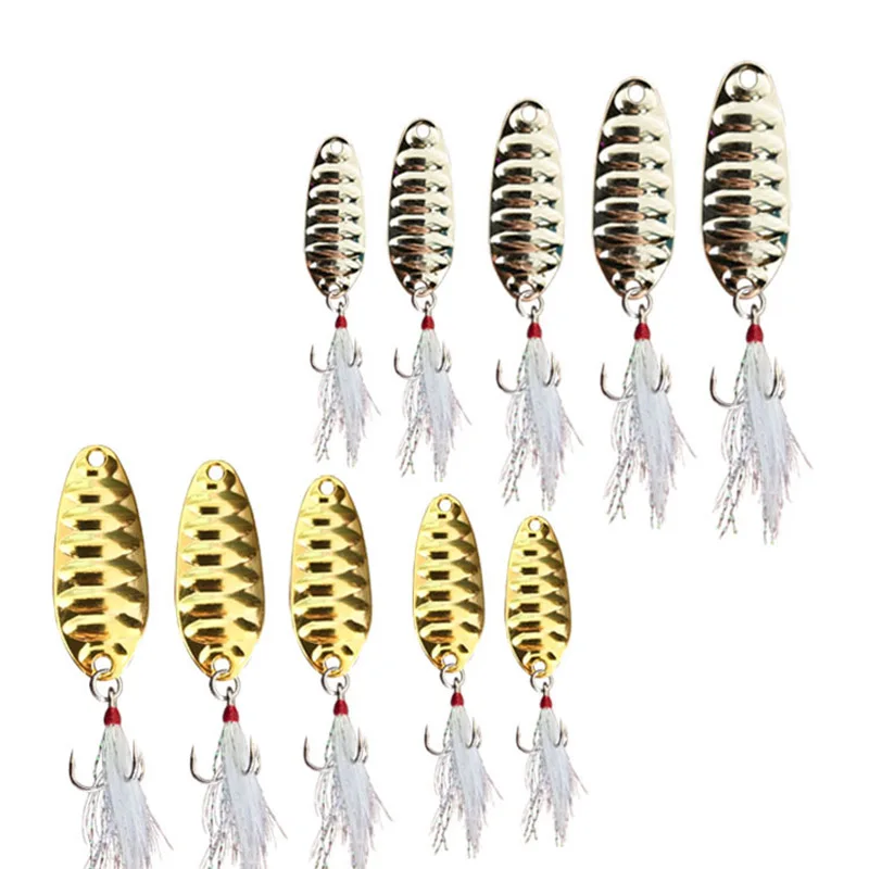 

1 шт. бионическая искусственная металлическая блестящая жесткая приманка с блестками и перьями, искусственный воблер 20 г с вибрацией, снаст...