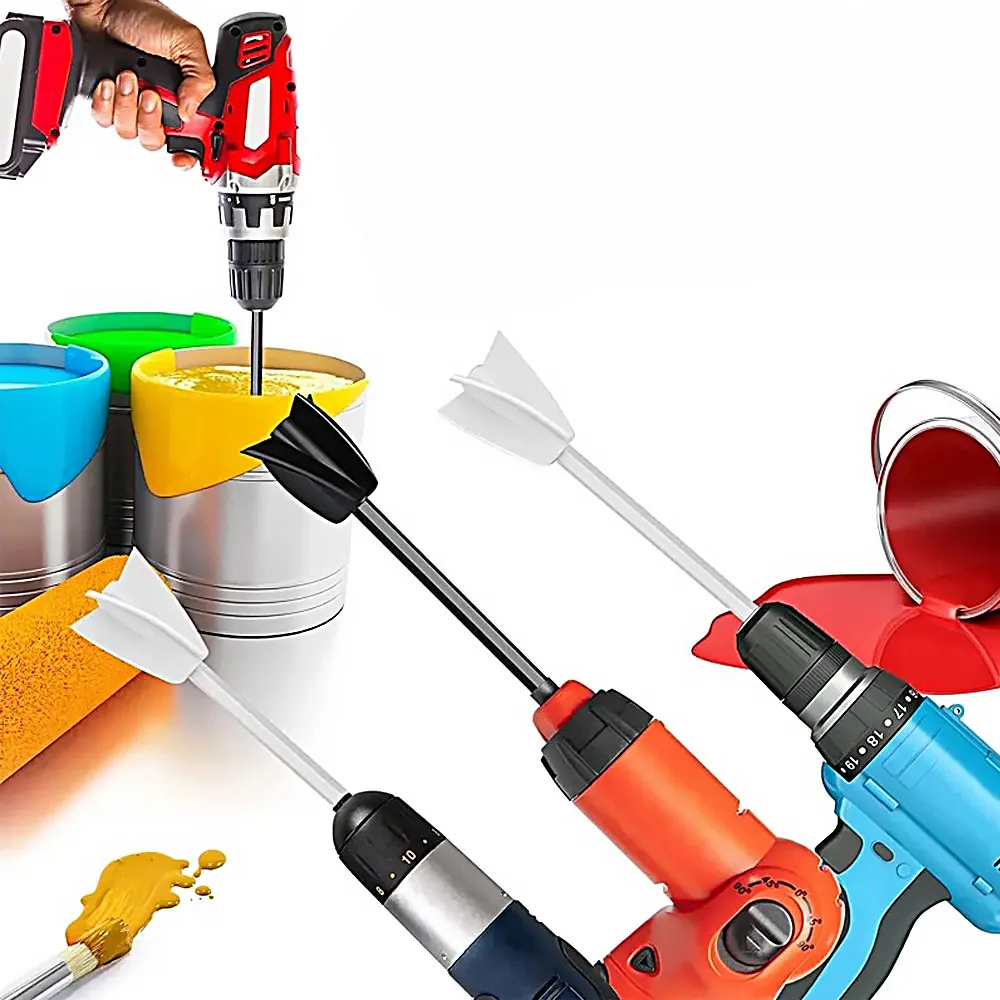 

Epoxy Mixer Attachment for Drill Reusable Paint Resin Mixer Paddle Rod