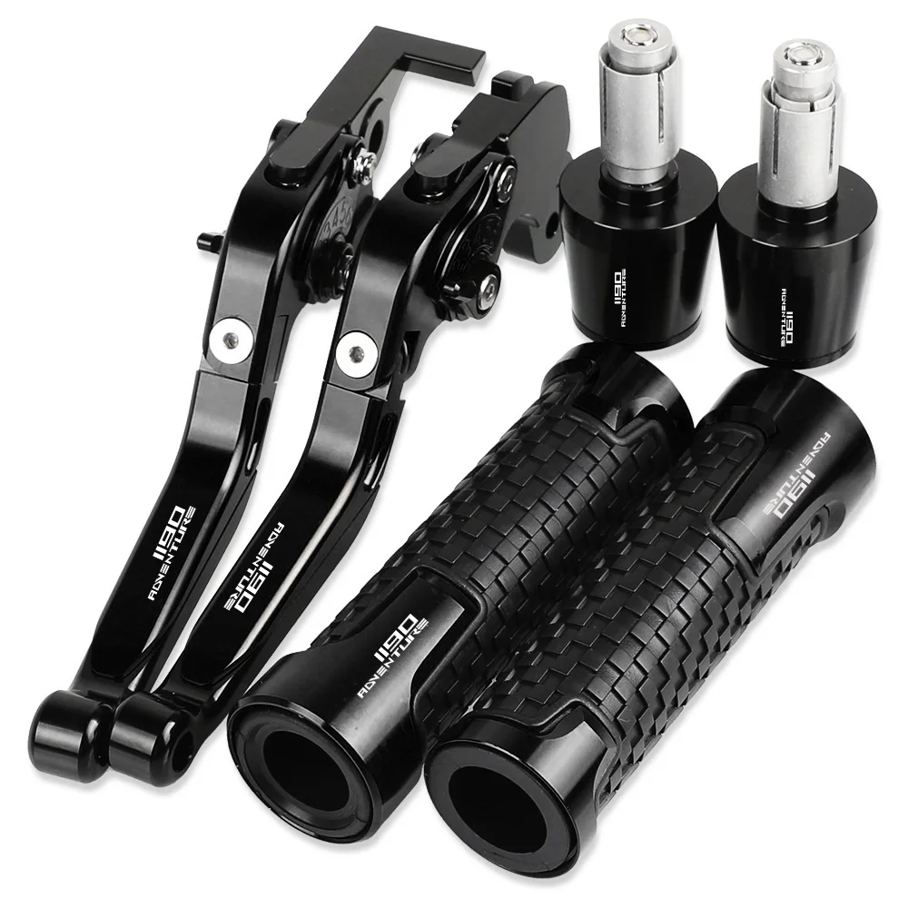 

1190 AdventuRe Motorcycle Aluminum Brake Clutch Levers Handlebar Hand Grips ends For 1190Adventure 2013 2014 2015 2016