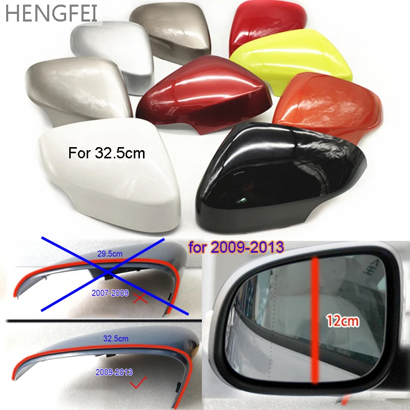 Accessories Car For Volvo V40 S80 S40 C70 C30 2009-2013 Rearview Mirror Cover Case Shell Lid