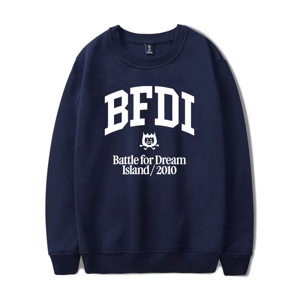 Jacknjellify BFDI Battle For Dream Island Vintage 90s Merch Sweatshirt Pullover Unisex Harajuku Streetwear Popular