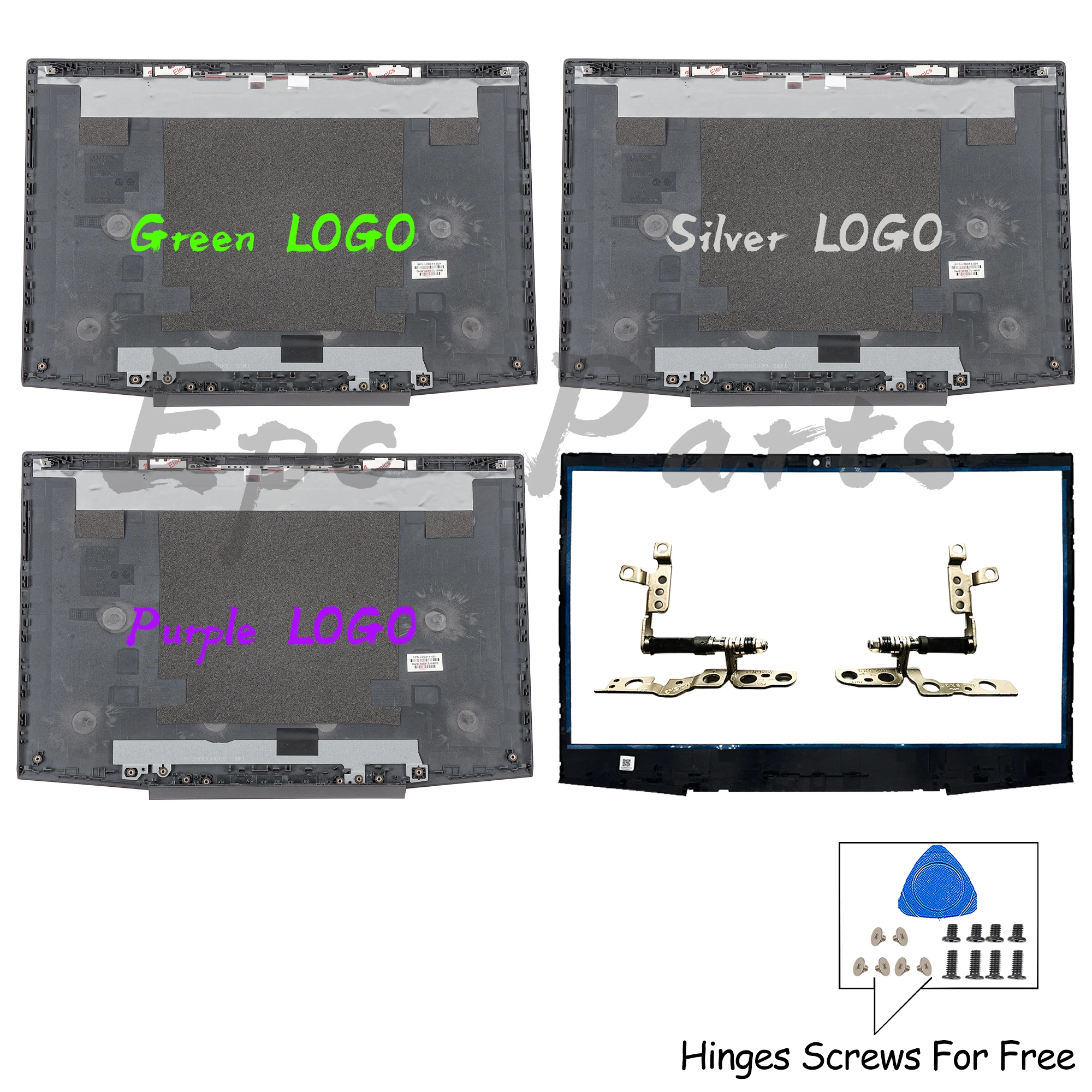 Запчасти Epc для Pavilion Gaming 15-CX 15T-CX 15-cx0020nr 15-cx003 TPN-C133 петли задней крышки ЖК-дисплея