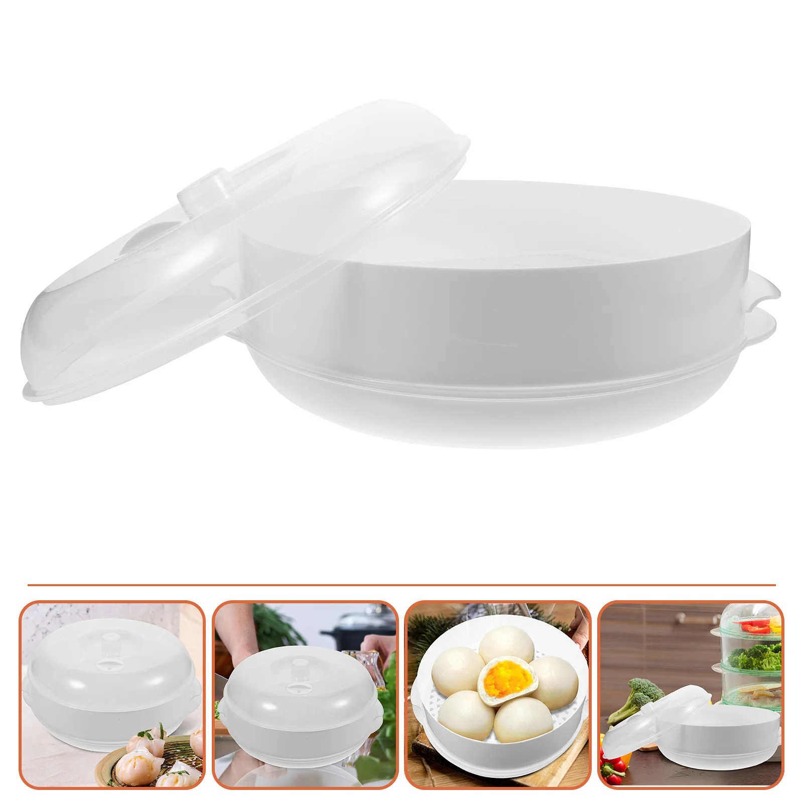 

Steamer Dumpling Basket Kitchen Toolhandled Convenient Cooking Covered Steaming