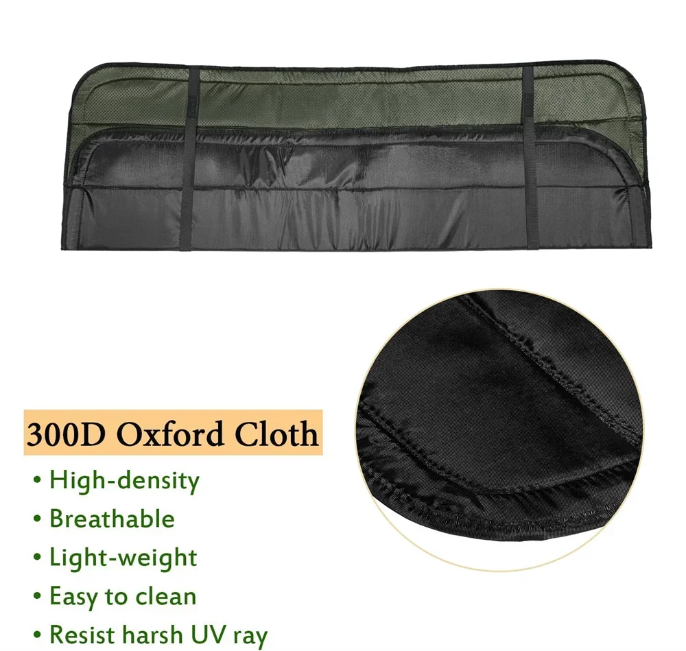 300D оксфордская ткань с УФ-защитой боковая крышка окна для Mercedes-Benz NCV3 &amp VS30 экипажа