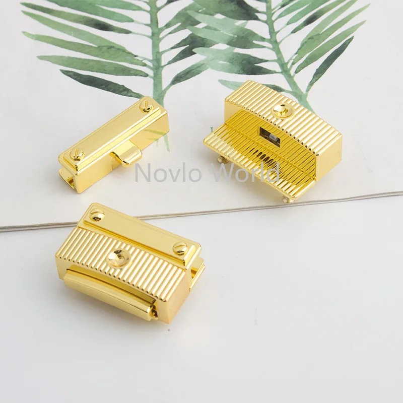 5-10-30pieces 37x25mm High level alloy press locks K gold bag lock hardware handbag lock clasps
