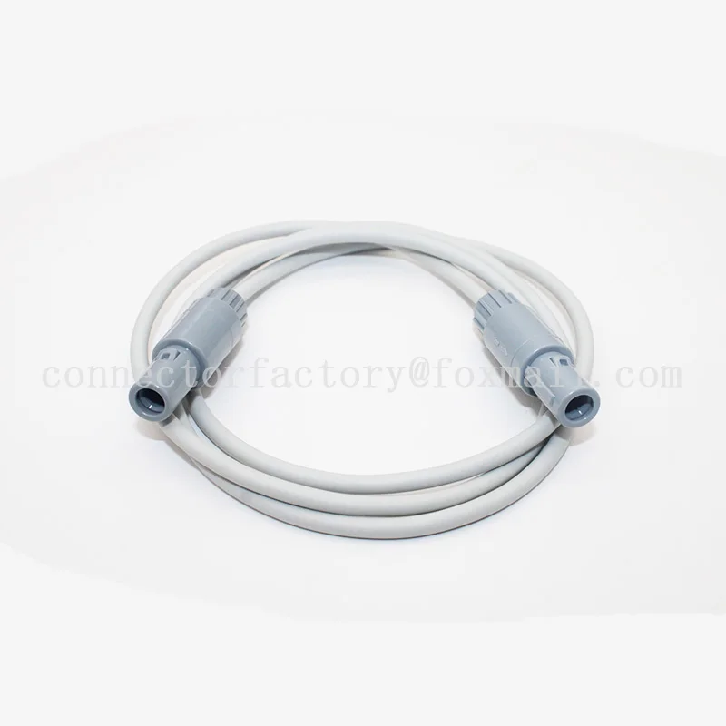 

Медицинский пластиковый круглый Штекерный кабель с двумя кнопками, 0, 40, 60, 80 градусов