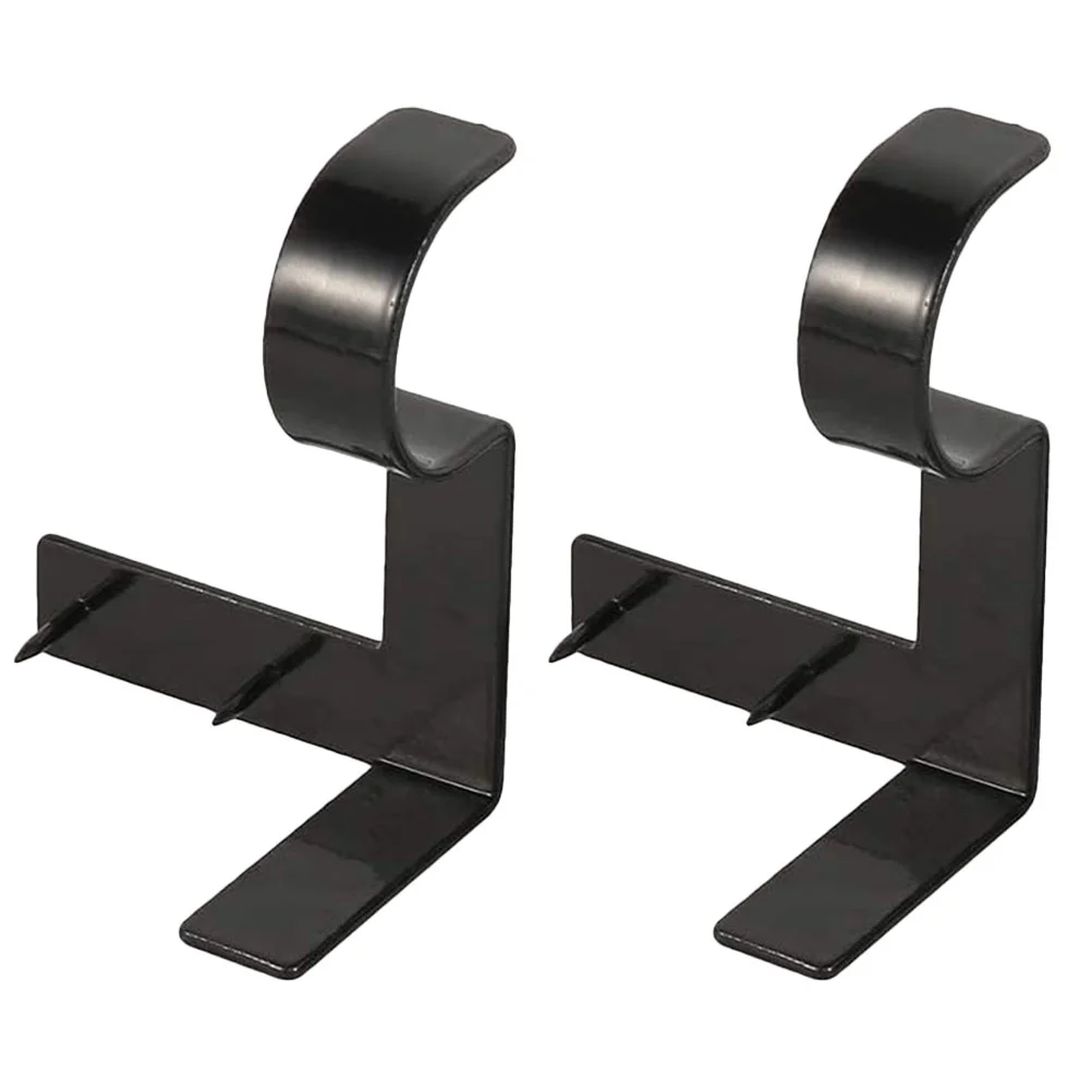

Rod Curtain Bracket Holder Wall Pole Drapery Brackets Support Hooks Screwshook Valance Telescopic Adjustable Hanger Mount Heavy