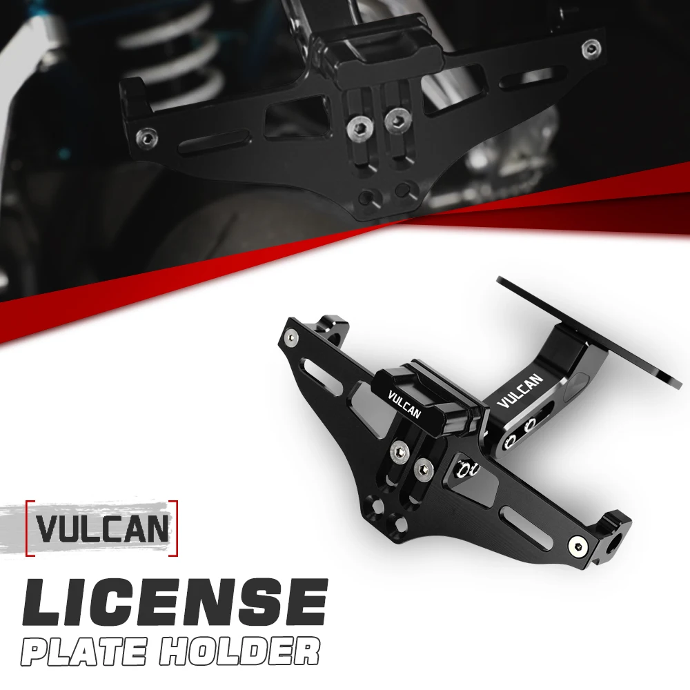 

For KAWASAKI Vulcan S 650 VN650 VulcanS 650 Vulcans650 2015-2023 Fender Eliminator Adjustable License Plate Holder Bracket LED