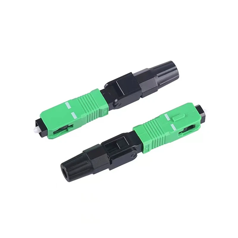 FTTH SC APC Single Mode SC UPC Fiber Optic Quick Connector FTTH Fiber Optic Fast Connector SC Fiber Field Assembly