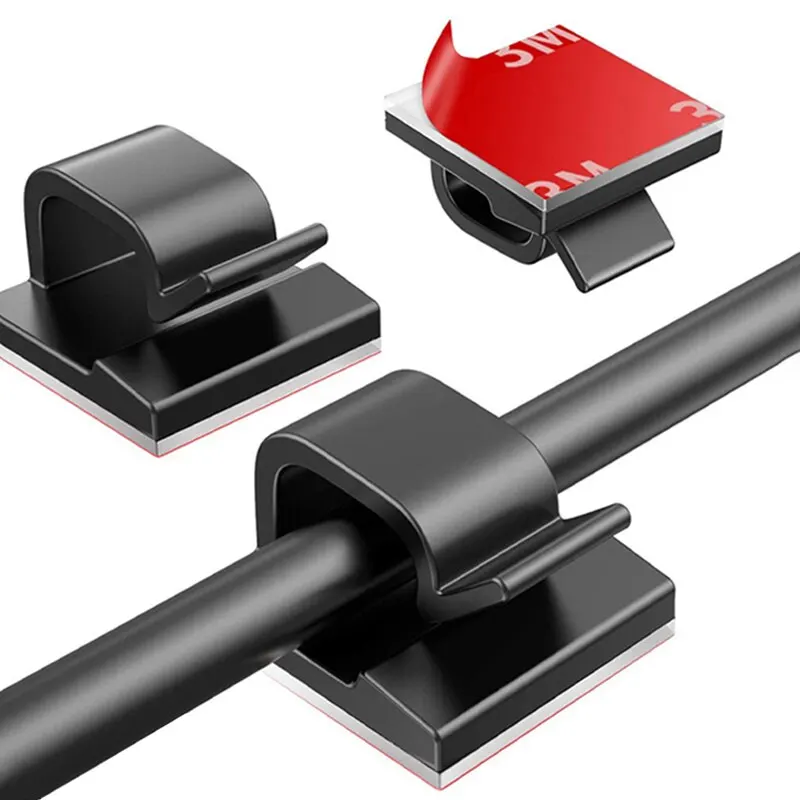 

Самоклеящийся зажим-органайзер для кабеля, устройство для подзарядки USB, 20 шт./компл.