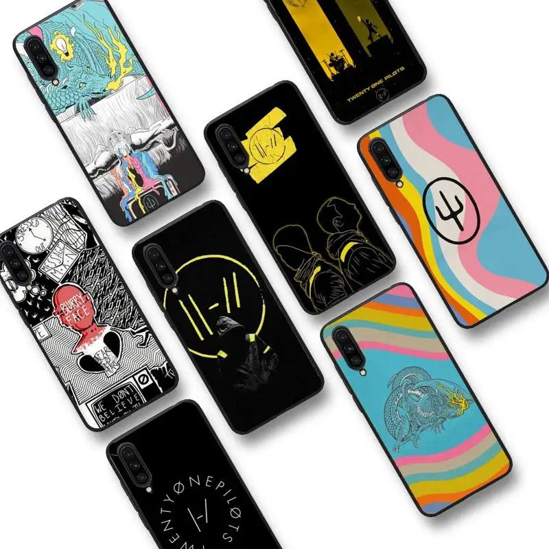 

TOPLBPCS Twenty One Pilot Phone Case for Samsung S20 lite S21 S10 S9 plus for Redmi Note8 9pro for Huawei Y6 cover