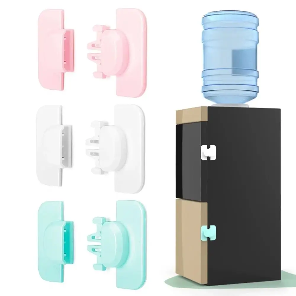 Baby Cabinet Closet ABS Fridge Freezer Door Kids Safety Lock Anti-Clip Hand Protection Baby Fridge Freezer Lock