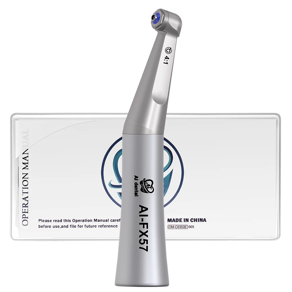 "FX Series Brushless Micromotor Push Button Contra Angle Low Speed