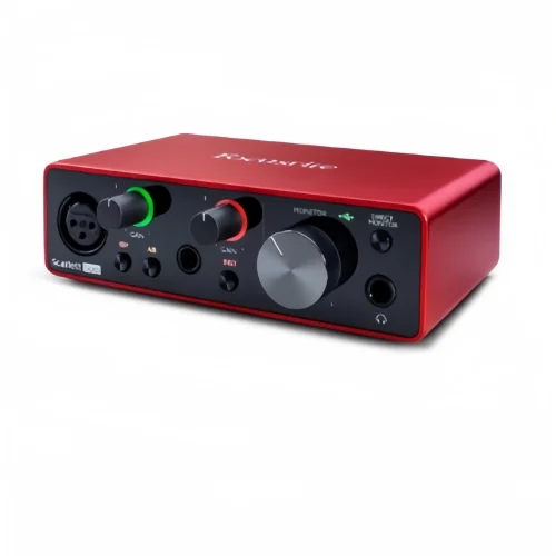 Focusrite Scarlett Solo (3-го поколения) Звуковая карта USB-аудиоинтерфейса 24-бит/192 кГц