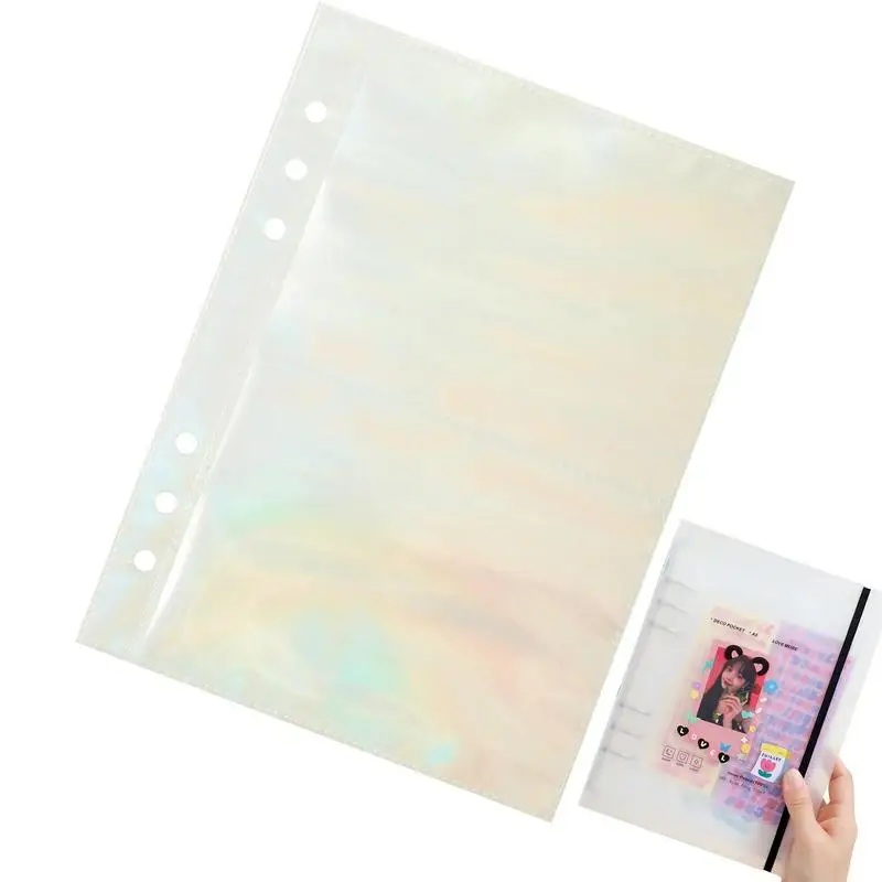 

Kpop Photocard Holder Loose-Leaf Album 3 Inch Waterproof Photo Binder Postcards Photocards Camera Photos Album For Teen Girls