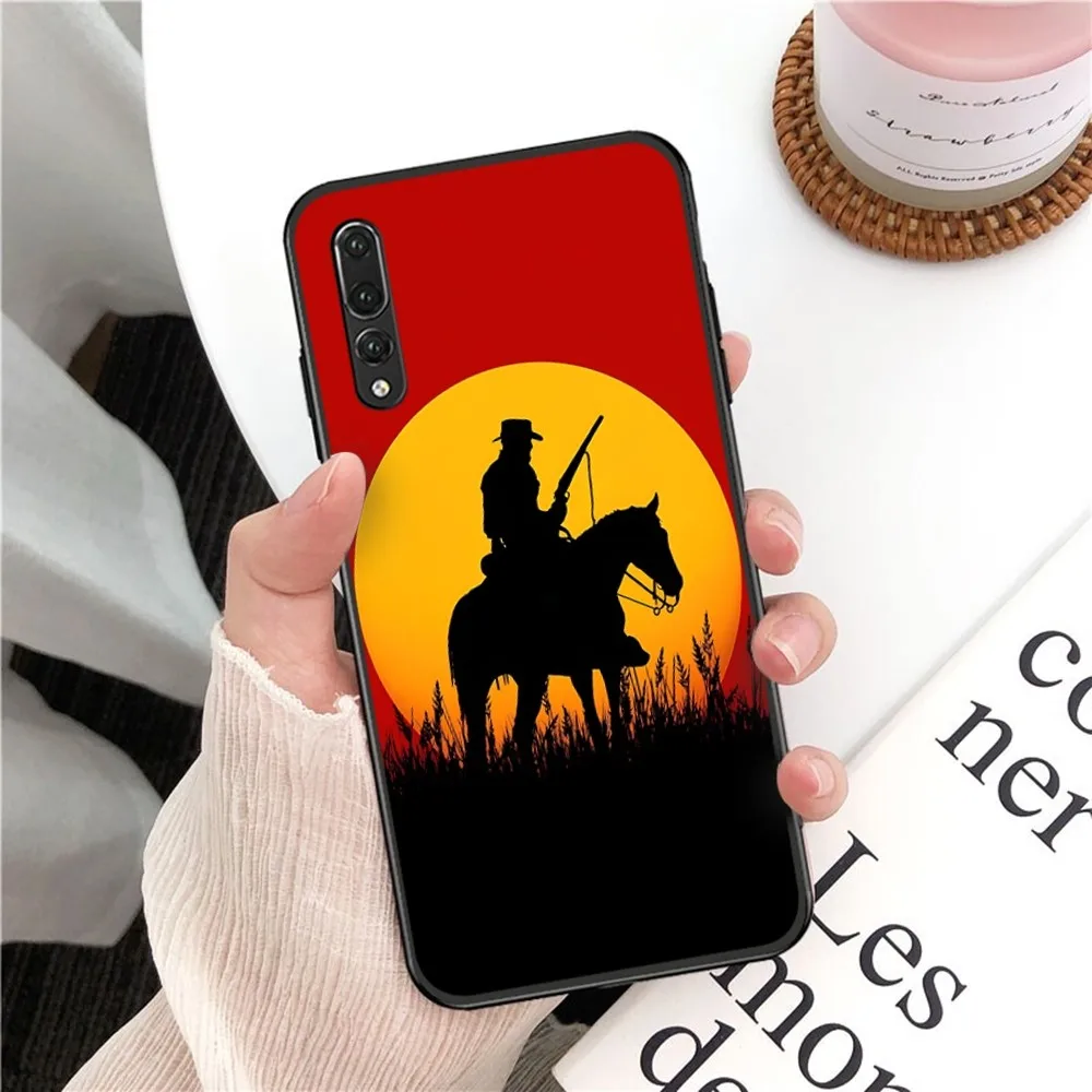 Red Dead R-Redemption RDR 2 Phone Case For Huawei P 8 9 10 20 30 40 50 Pro Lite Psmart Honor 70 Mate 20lite