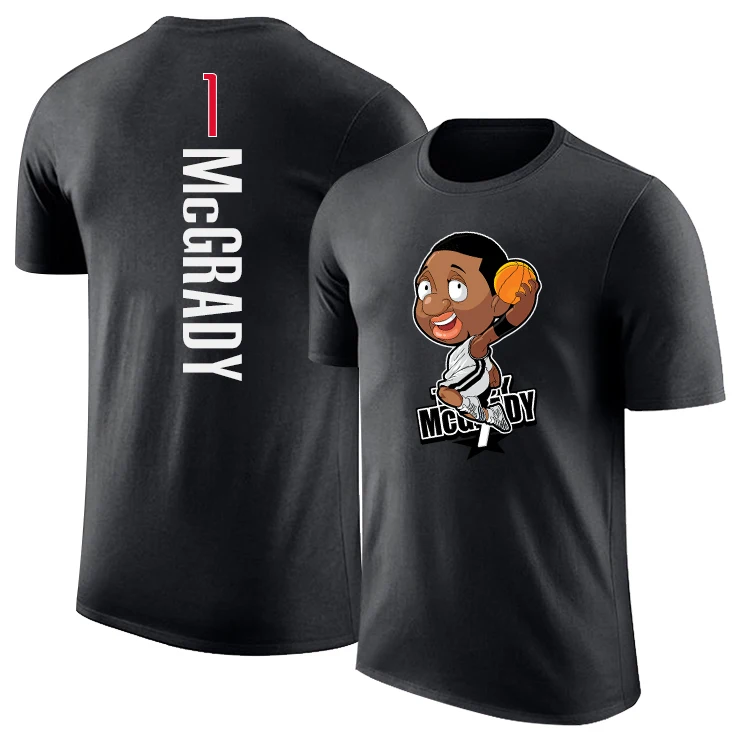 

Пользовательский номер имя Баскетбол Джерси одежда Свитшот футболки № 1 Трейси макгрей у нас есть ваш любимый логотип Рисунок
