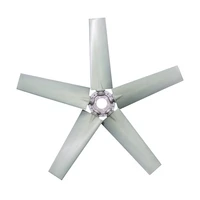 high performance ventilation equipment axial flow fan 5 plastic blades axial fans impeller blades