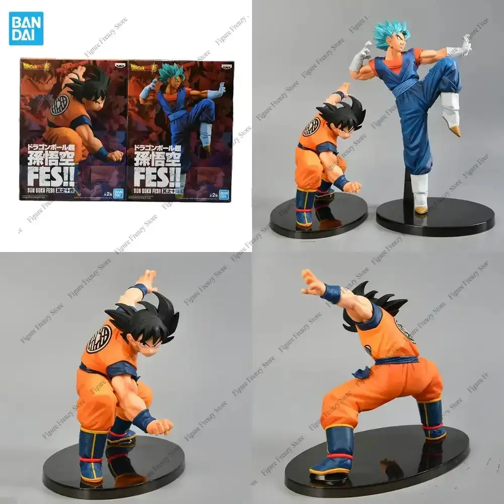 Фото Специальное предложение: Коллекционные фигурки Banpresto Dragon Ball Z — SSGSS Vegetto, Гоку, аниме-персонажи, игрушки, статуэтки №1