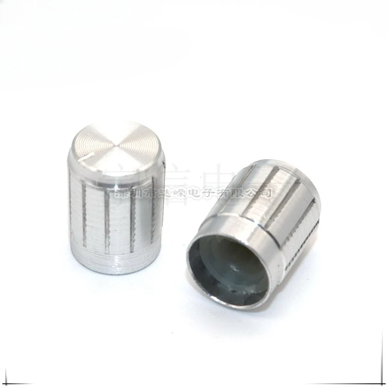 5 шт. 13 × 17 мм крышка ручки из алюминиевого сплава цветочный вал 6 потенциометр