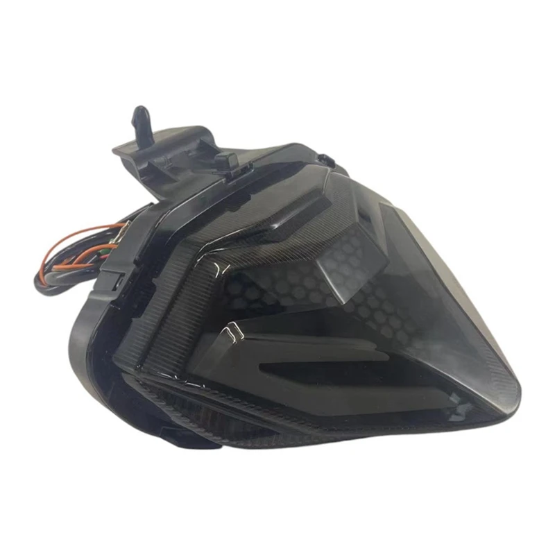 Дымчатый светодиодный задний фонарь задние стоп-сигналы мотоцикла с указателями