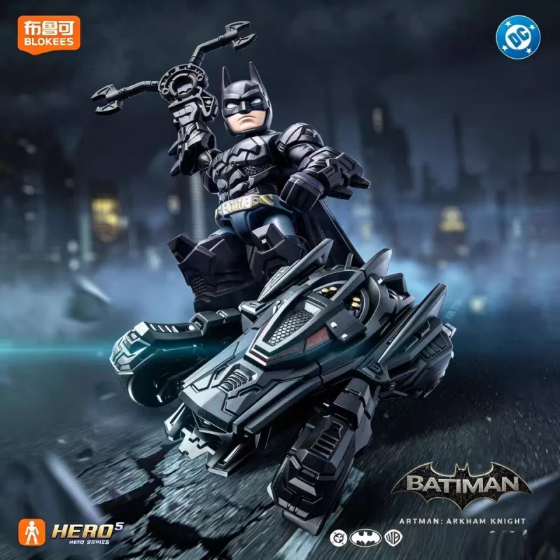 Фото Коллекционная фигурка Blokees DC Heroes Star Version Volume 3: Аркхэм: Без контроля, Пролог, подвижная, сборная, в коробке №4