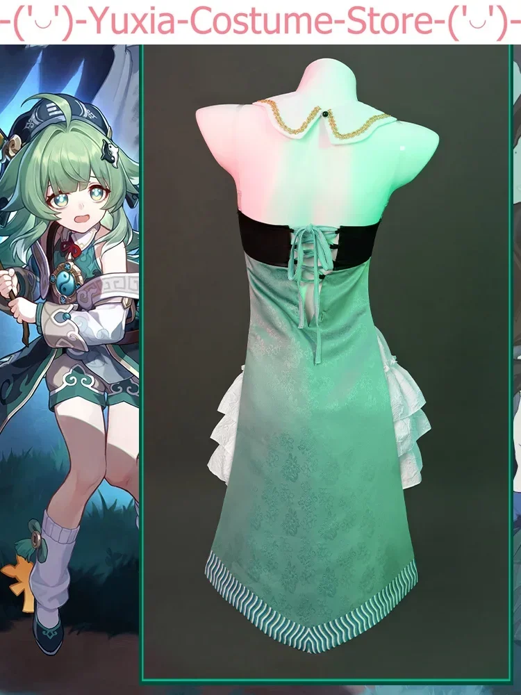 Honkai: Star Rail Huohuo маленький зомби женский косплей костюм из игры искусственная