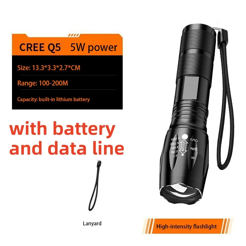 

Фонарик XMSJ 5 режимов