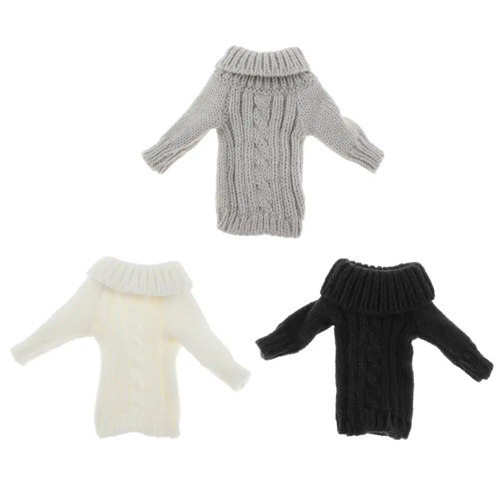 

Женский вязаный свитер, масштаб 1:6, игрушки для экшн-фигурок 12 дюймов