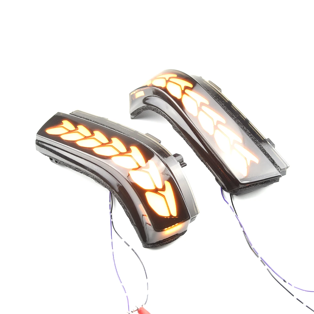 Светодиодный Динамический указатель поворота для Mitsubishi Pajero V73 V77 V93 V97 2006-2019