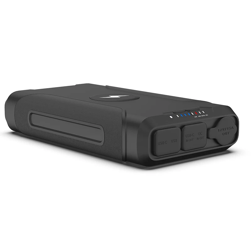 

2022 trending 10W wireless 12v 24v power bank 72000 MAH TYPE C 60W Powerbanks for laptop drone fishing tackle