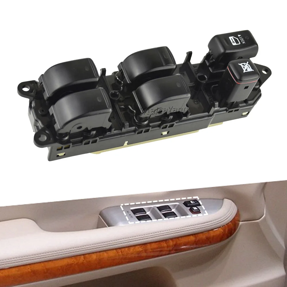 

84040-48140 Driver Side Master Power Window Switch Control Regulator Button 84040-48080 For Lexus Rx330 GX470 RX350 RX400h