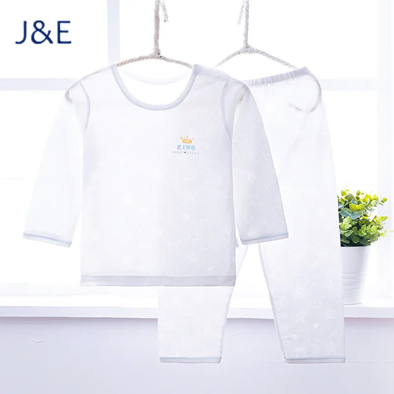 Детские пижамные комплекты J &amp E летняя тонкая детская пижама из бамбукового
