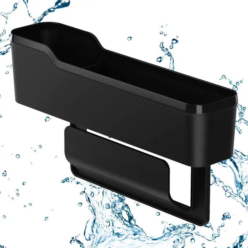 

Detachable Integrated Molding Car Crevice Storage Box Seat Gap Slit Pocket Seat Organizer Card Phone Bottle Cups Holders