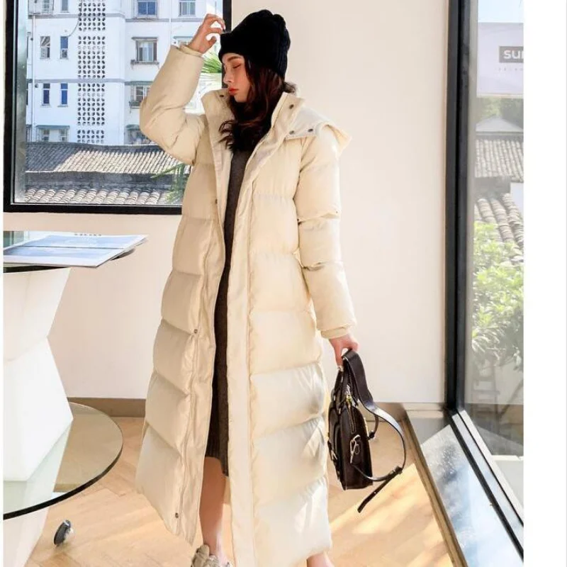 Winter Women's Cold Coat Parkas Super Hot Coats Jackets Hooded Long Padded Jacket Cheap Wholesale Women Clothing Snow Outercoat