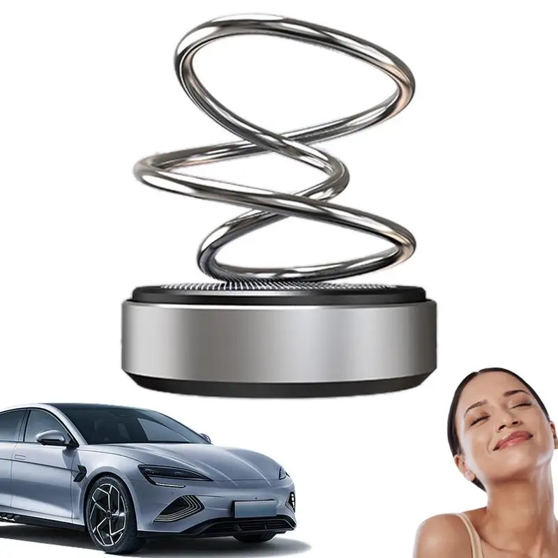 

Solar Powered Air Freshener Auto Refreshing Fragrance Sun Powered Diffuser Car Decor Accessories For Trucks Minivan Caravan