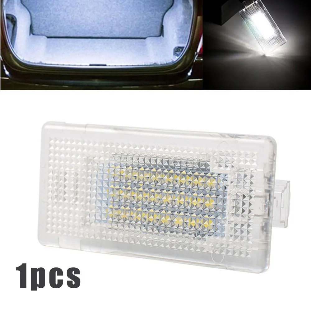 

1PC Car Luggage Lights Trunk Boot Lights 12V White Led Trunk Light For BMW E90 E92 E66 E39 24 LED Luggage Trunk Lid Light