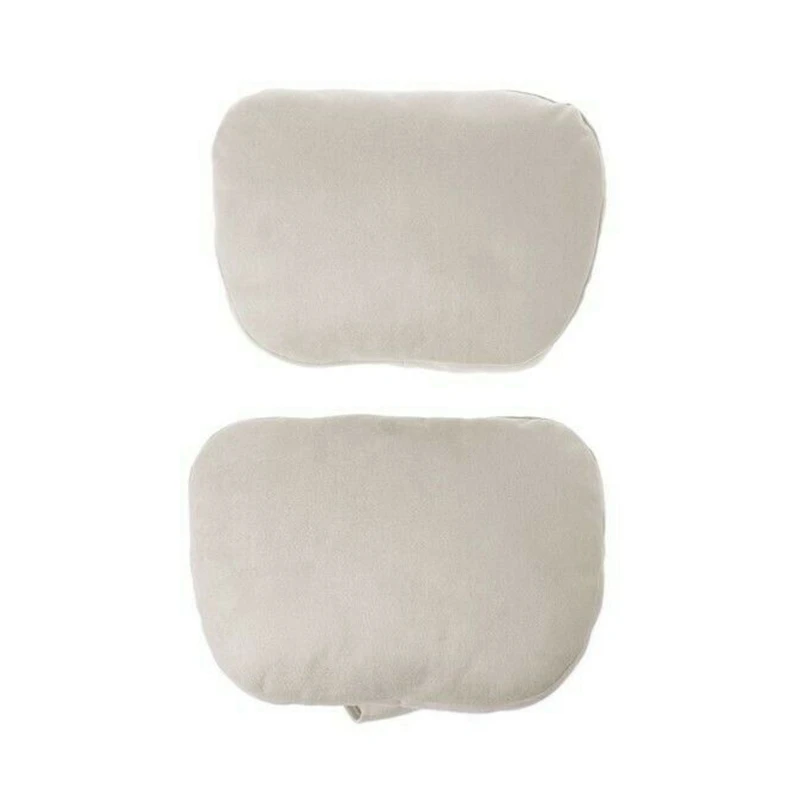 2 шт. Ультрамягкая замшевая подушка для подголовника автомобиля Mercedes-Benz