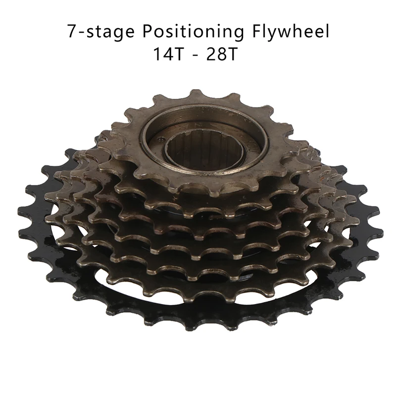 

Bicycles Freewheel, MF-TZ500 / TZ21 7 Speed Cassette Freewheel 14-28T For MTB Road Cycling Bike Bicycle