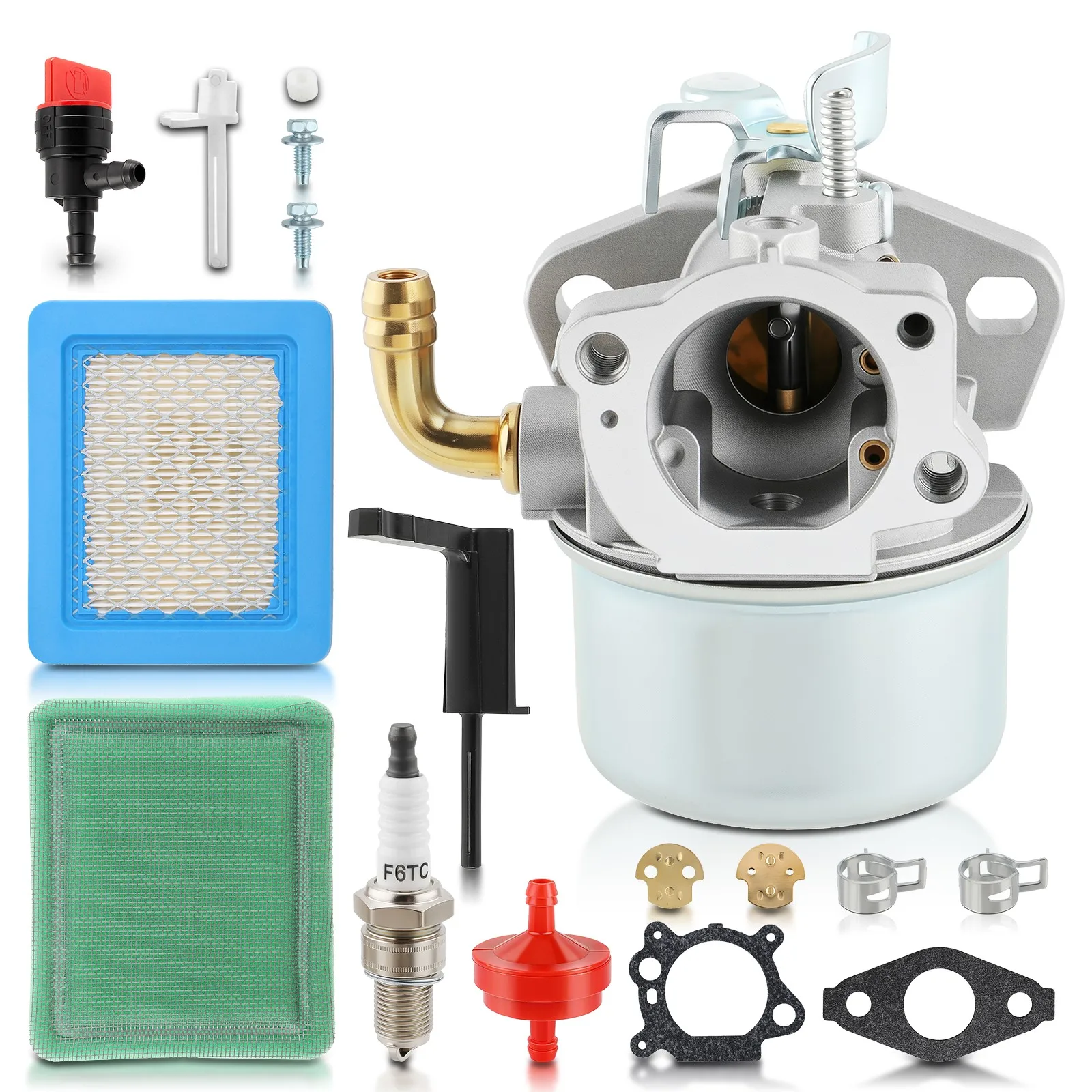 Фото Карбюратор 214731 для Briggs & Stratton Intek 206 126412-0212-E1 121312-0144-E1 №1