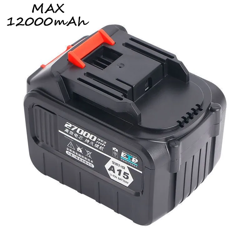

21V Large Capacity Lithium Battery Pack Rechargeable Electric Wrench Special Power Battery 12000 mAh 18650 Battery Pack