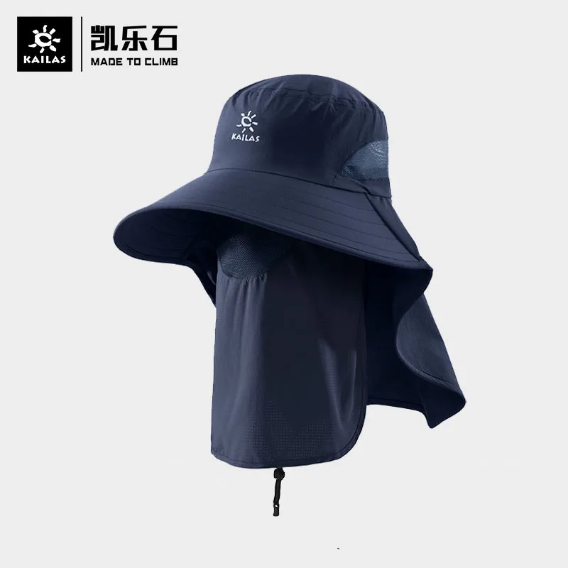 

Мужская Уличная Солнцезащитная шапка Kailas, влагопоглощающая быстросохнущая шапка для защиты шеи и походов