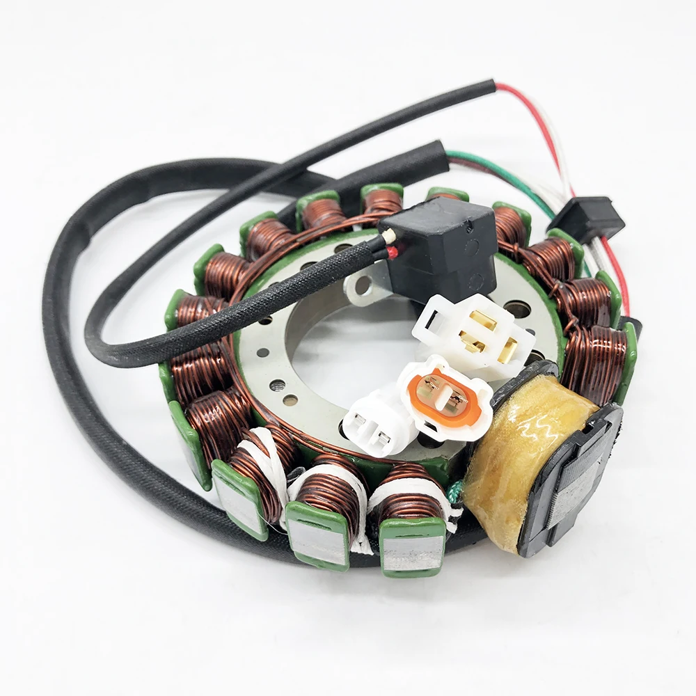 Катушка статора подходит для Yamaha Warrior 350 YFM350 X Стартовое реле Magneto катушка