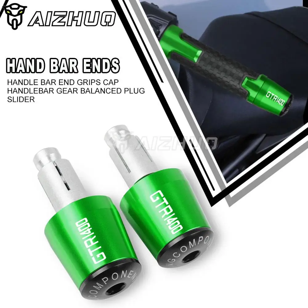 

For Kawasaki GTR1400 ZG1400 CONCOUR 2007-2019 Handlebar Grips Plugs Caps GTR 1400 20 2021 2022 Motorcycle Handle Bar End Slider
