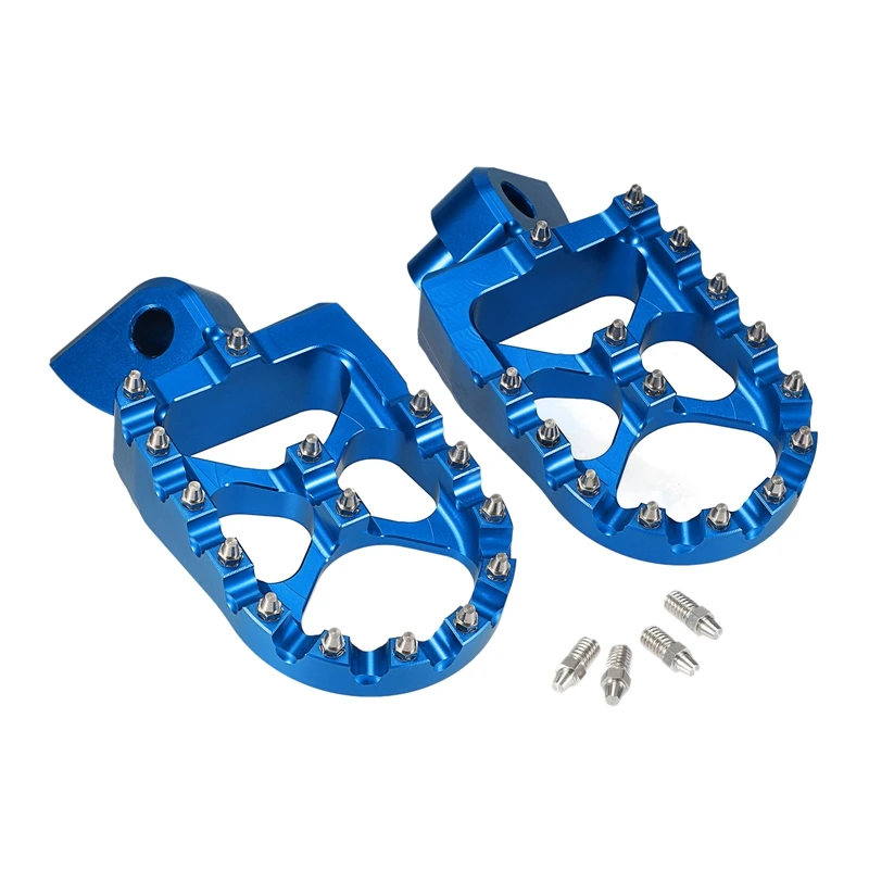 

Motorcycle CNC Foot Peg Pedals Foot Rest For Yamaha YZ85 YZ125 YZ250 YZ400F YZ426F WR450F WR250X YZ250FX