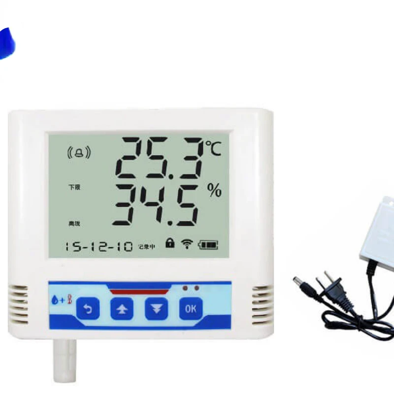 

Network Wifi Temperature Sensor Wireless Temperature And Humidity Data Logger