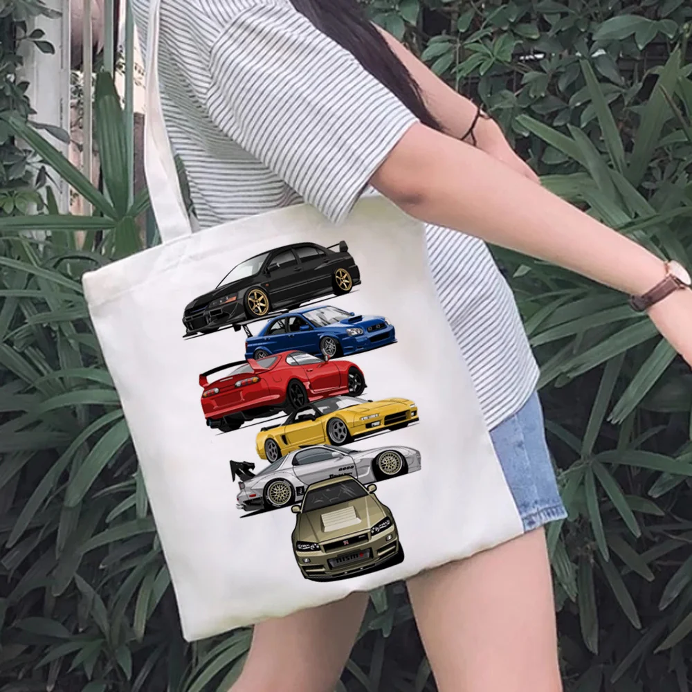 Фото Сумка для покупок jdm, сумка, сумка, Шоппер для продуктов, Холщовая Сумка, сумки, экологические сумки, мешок, джутовая Сетчатая Сумка №1