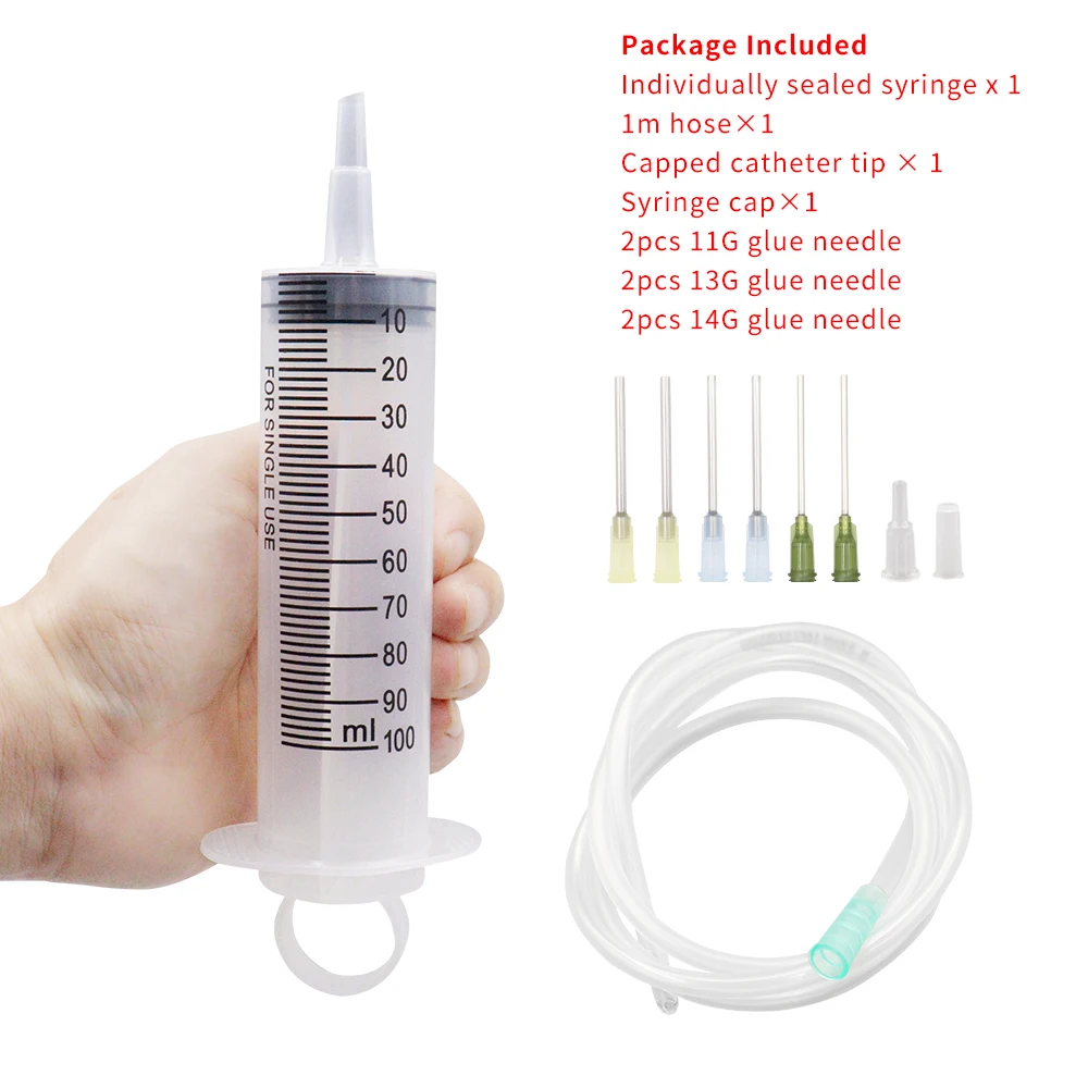 Пластиковые шприцы для клея 100-550 мл