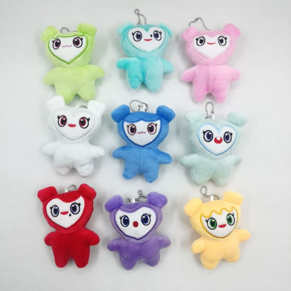 9 шт. милые плюшевые корейские игрушки суперзвезды два раза Мультяшные животные