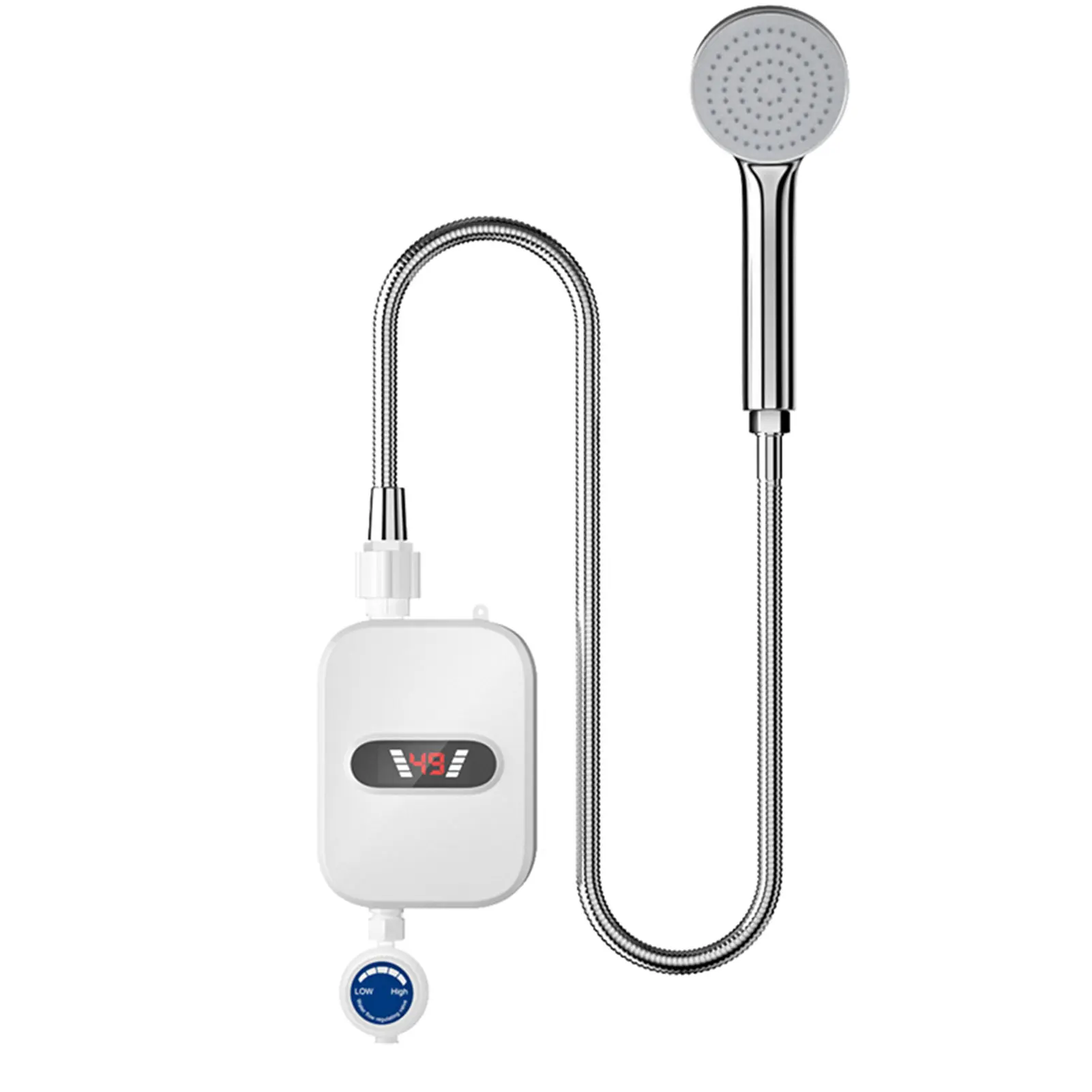 

Electric Water Heater For Shower 3.5kw Tankless Water Heater With LED Display Waterproof 110V Instant Water Heaters Shower